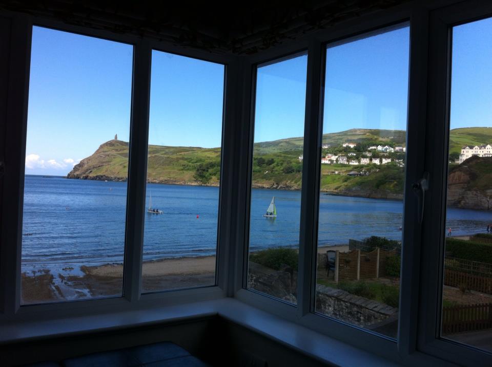 view from cottage