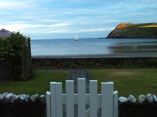 garden and beach